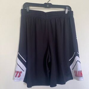 Men’s large under armor Saint athletic shorts